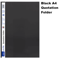 Marlin Black Quotation Folder     